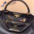 Fendi Peekaboo regular weinheimer bug bag black 33cm